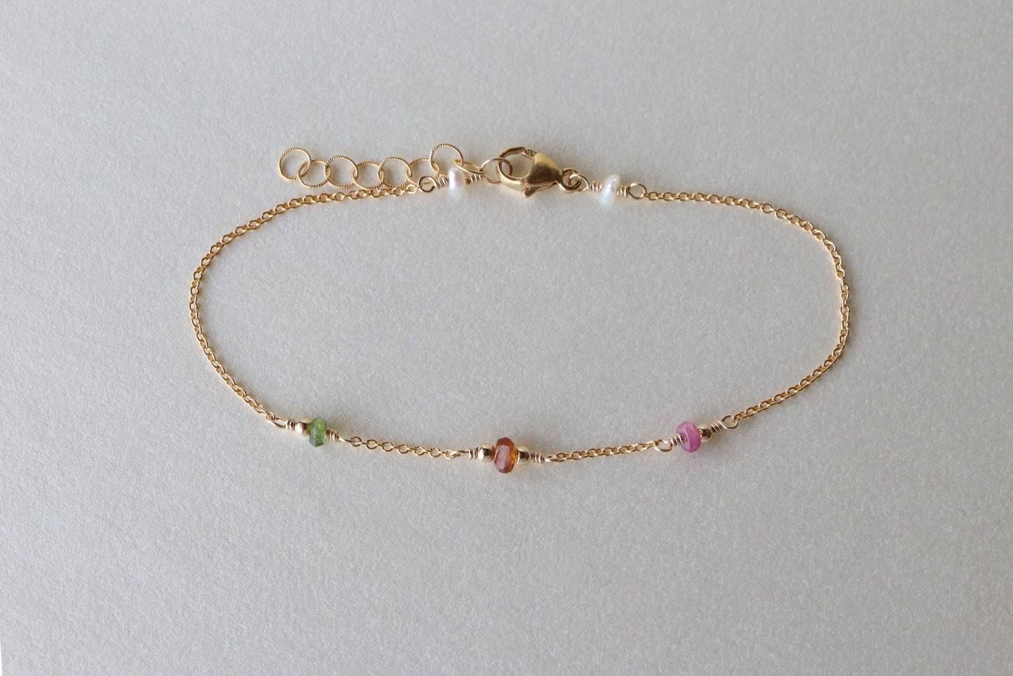 Pulsera Rocio Turmalinas