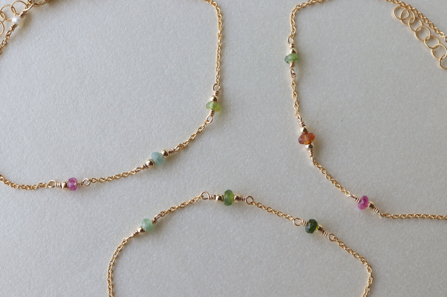 Pulsera Rocio Turmalinas