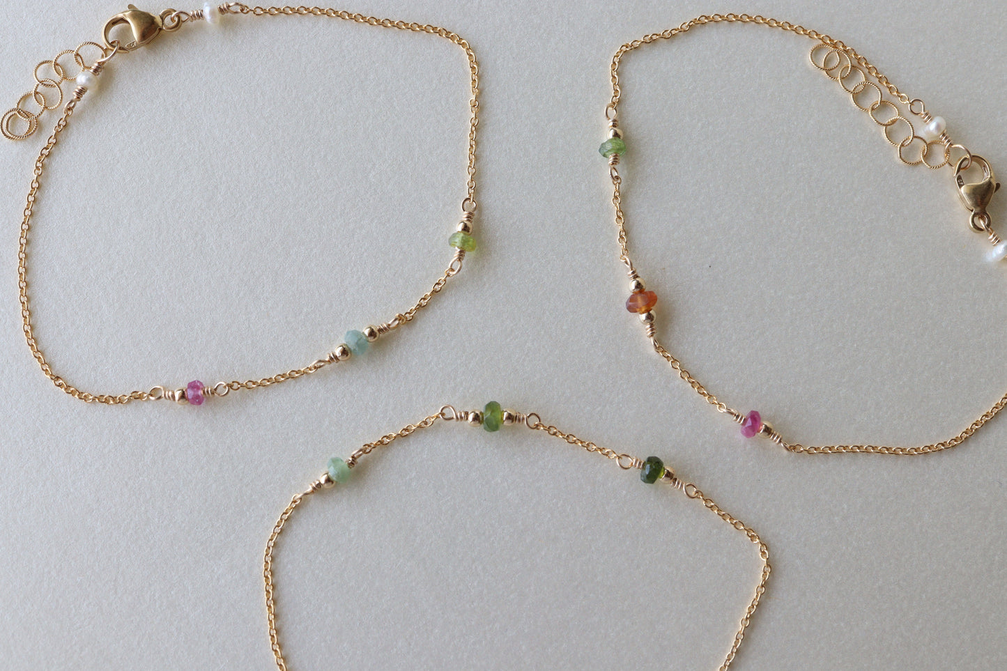 Pulsera Rocio Turmalinas