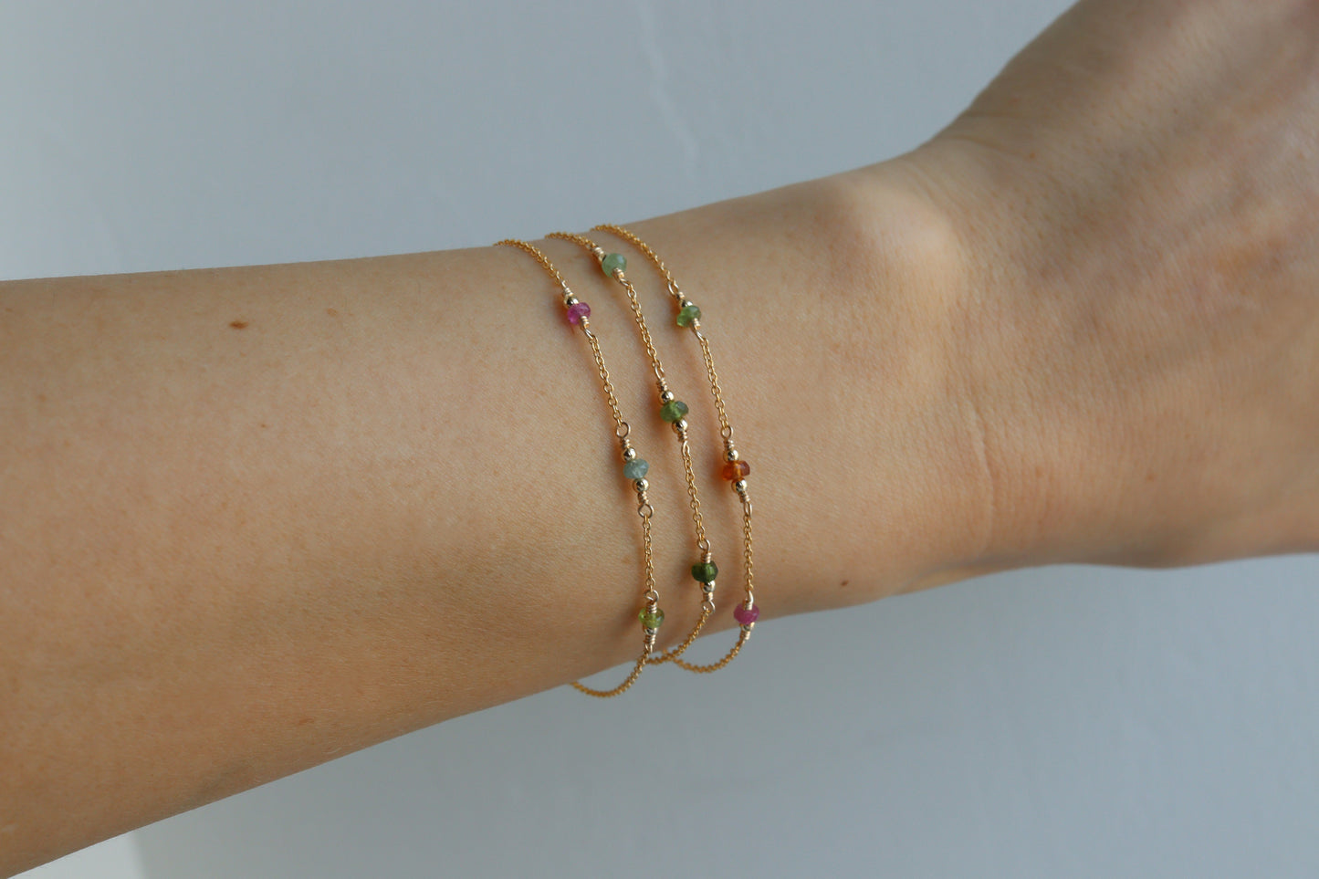 Pulsera Rocio Turmalinas