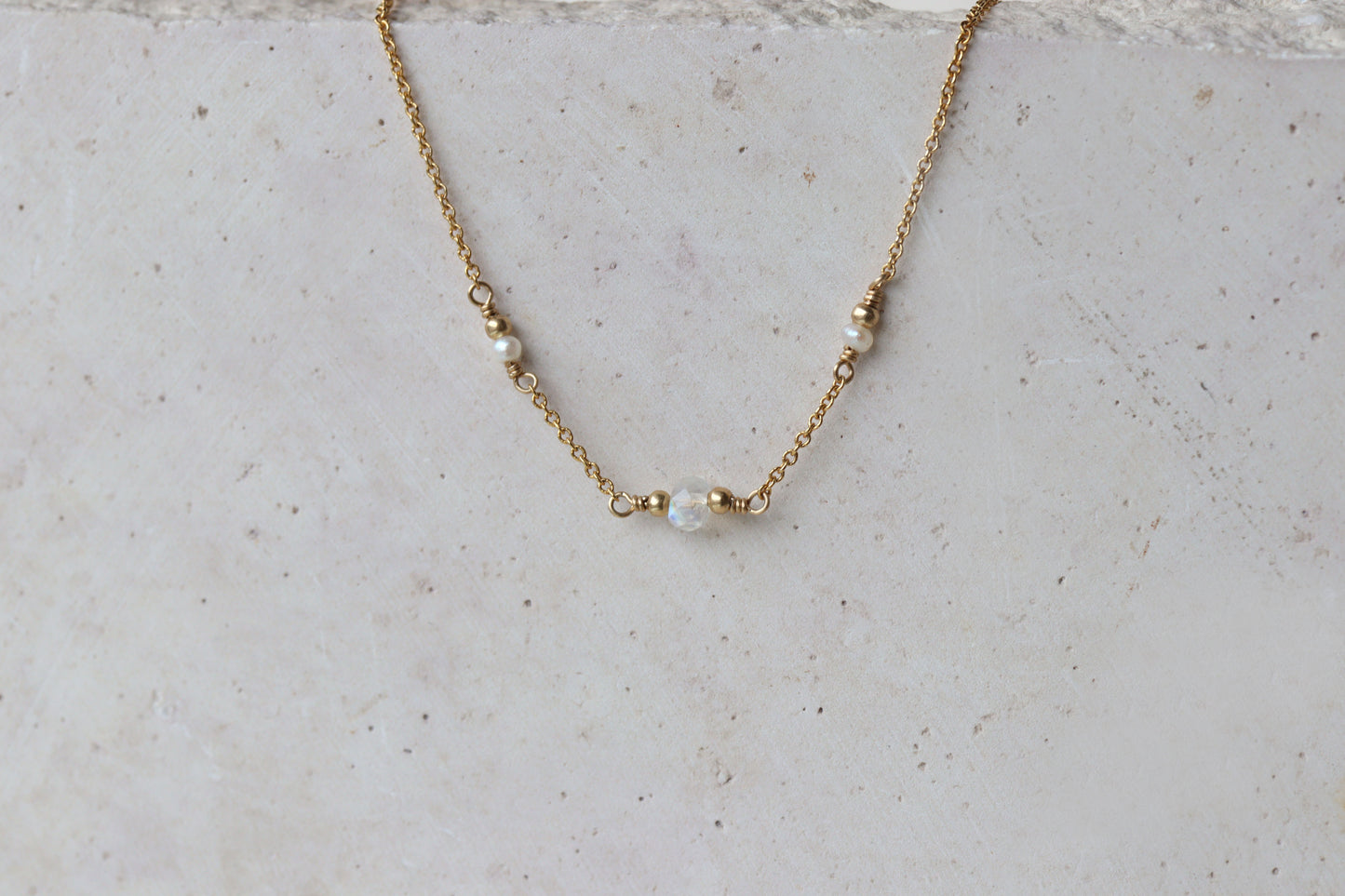 Collar Rocio Moonstone