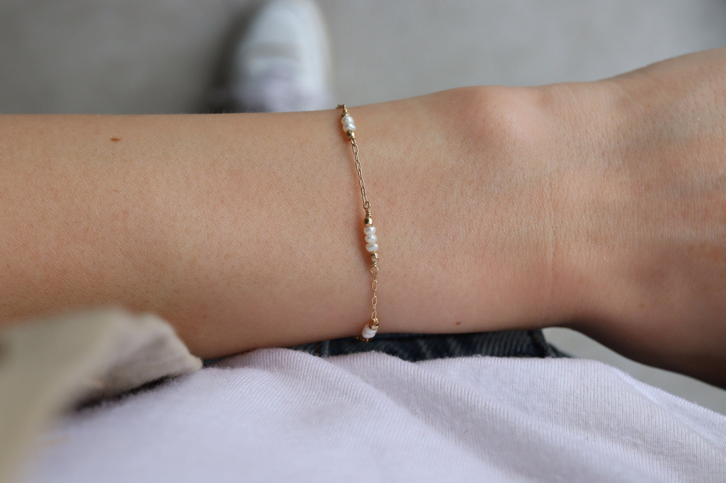 Pulsera Rocio Perlas