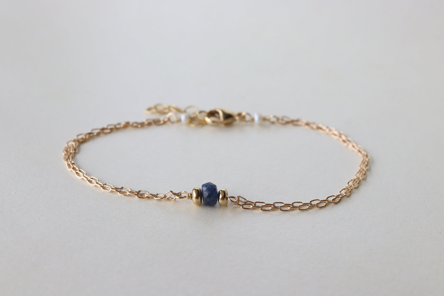 Pulsera Rosy Piedras Preciosas