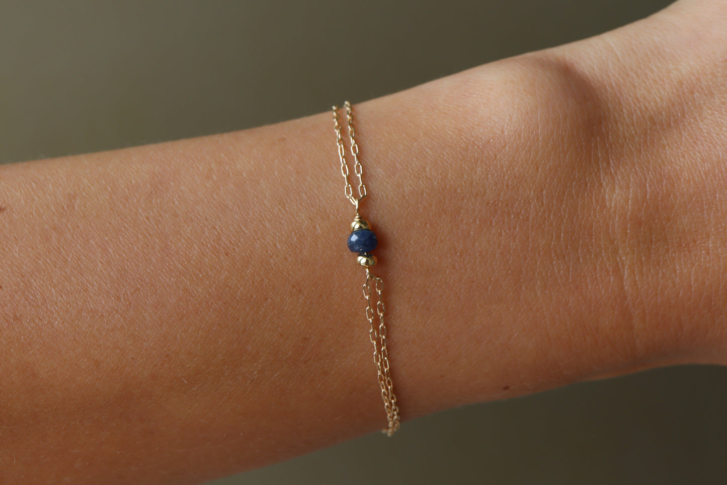 Pulsera Rosy Piedras Preciosas