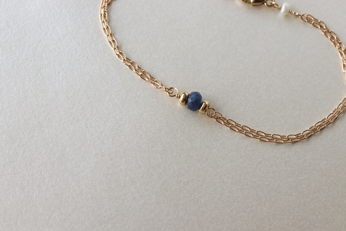 Pulsera Rosy Piedras Preciosas