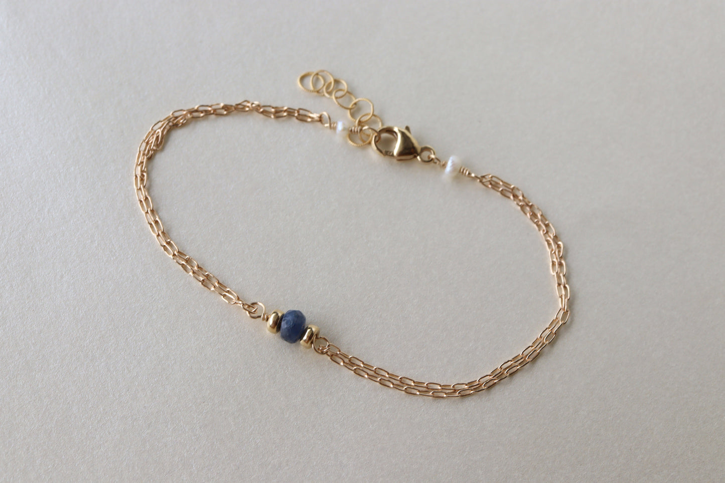 Pulsera Rosy Piedras Preciosas