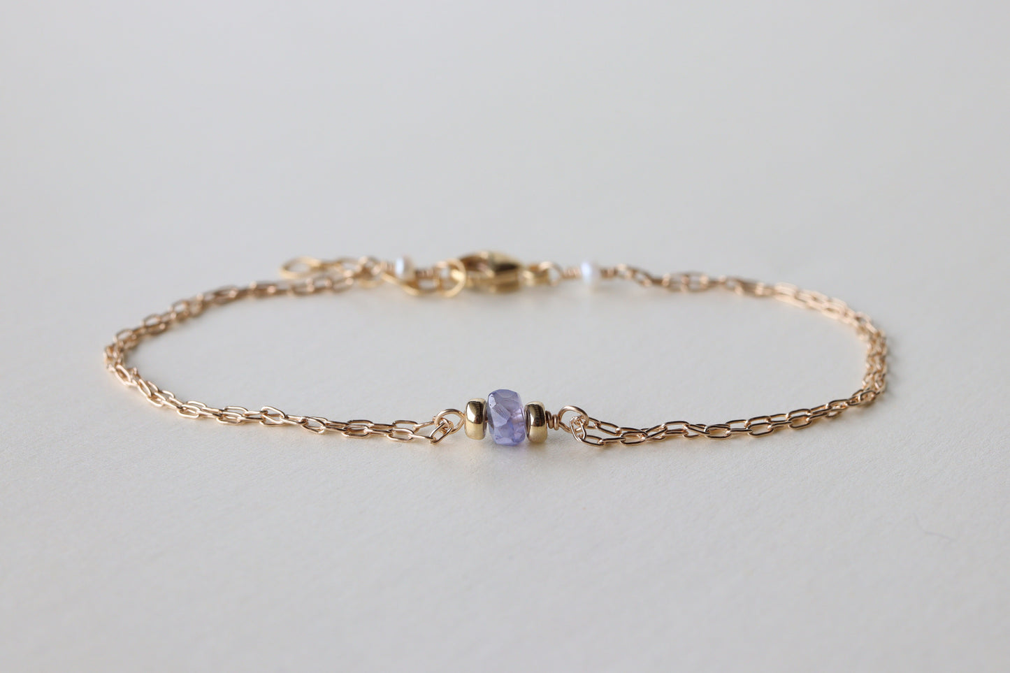 Pulsera Rosy Piedras Preciosas