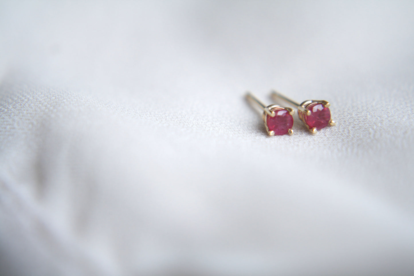 Aretes Luxe Rubí fine