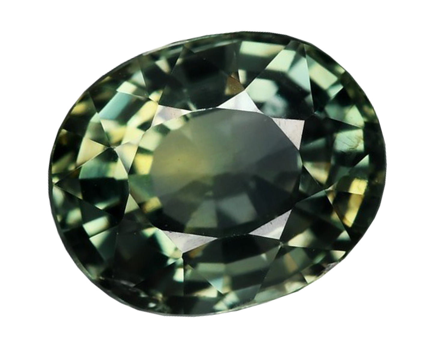 Piedra Zafiro Verde 1.53cts S-2062