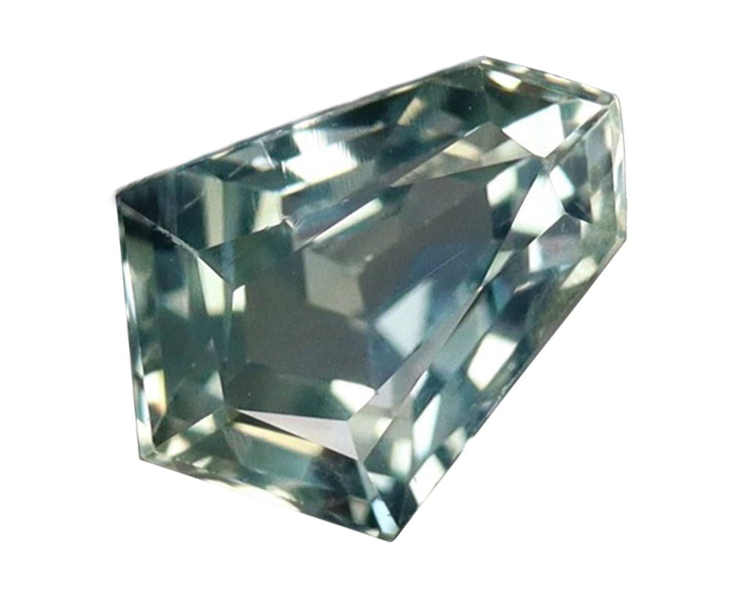 Piedra Zafiro Platino Menta 0.71cts S-2118