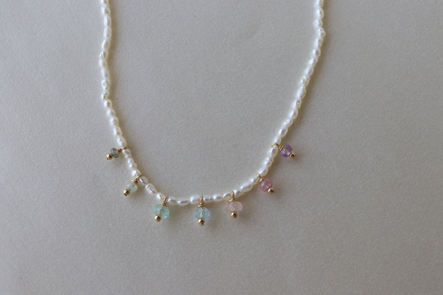 Collar Sirena Pastel OOAK