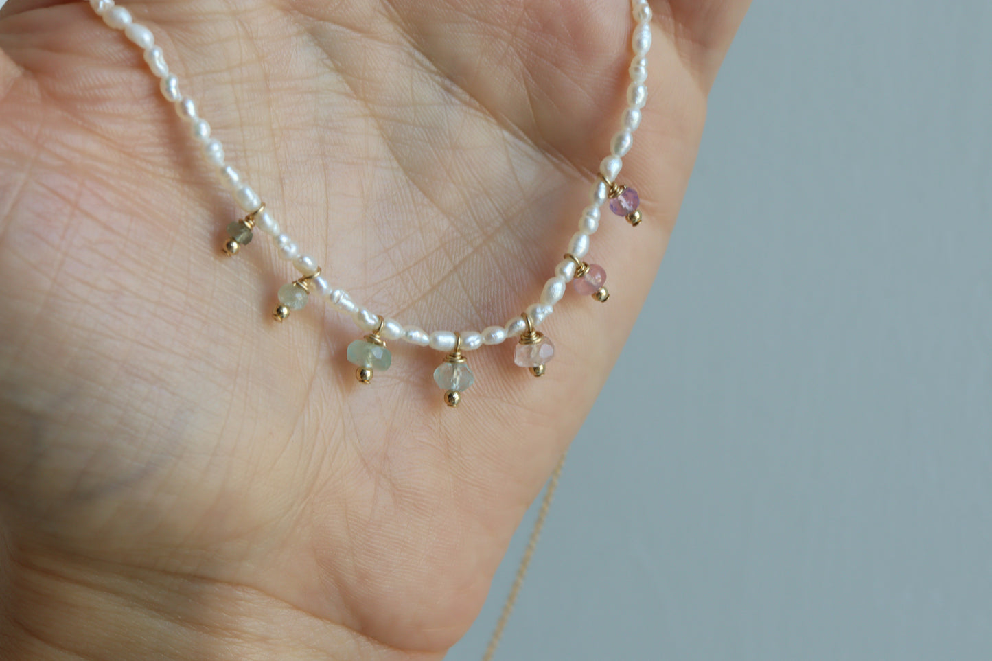 Collar Sirena Pastel OOAK