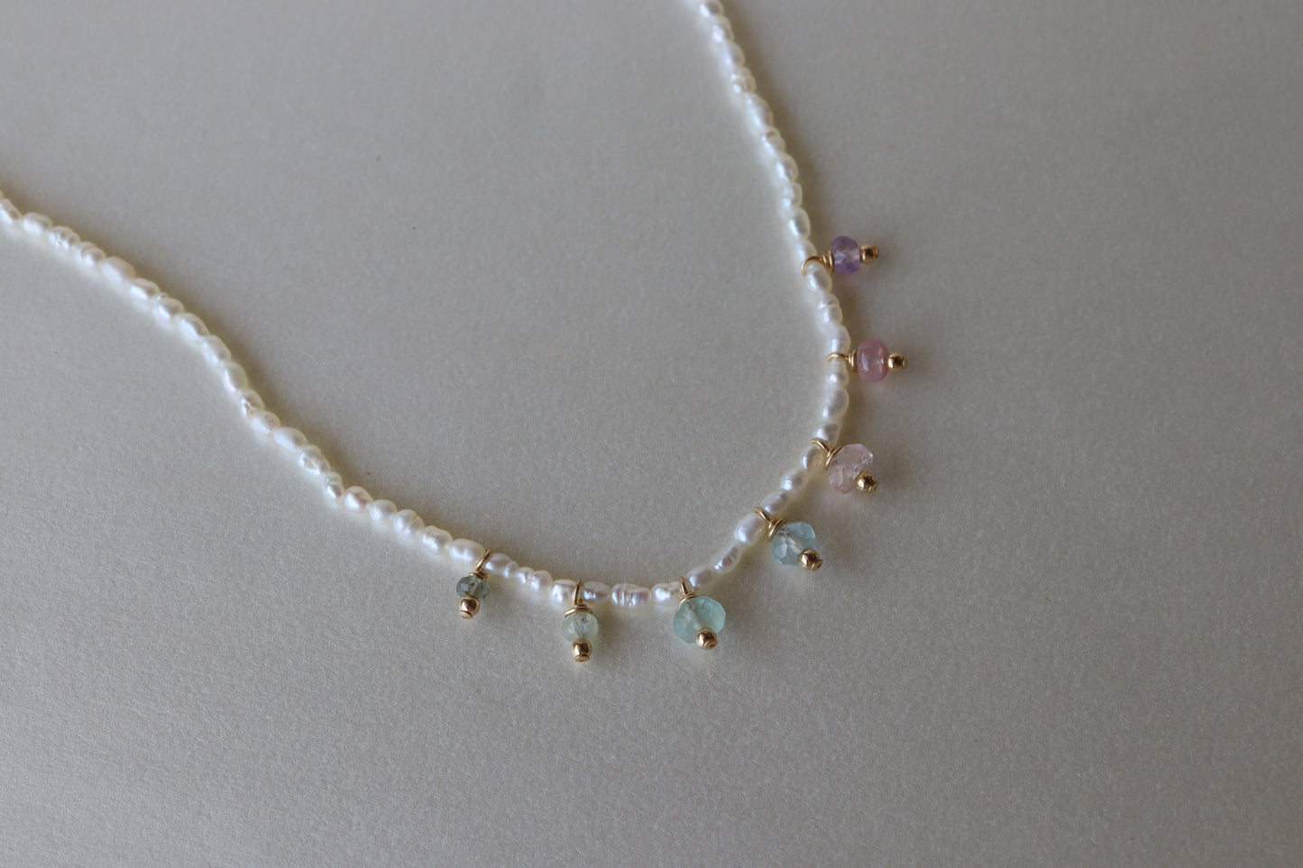 Collar Sirena Pastel OOAK