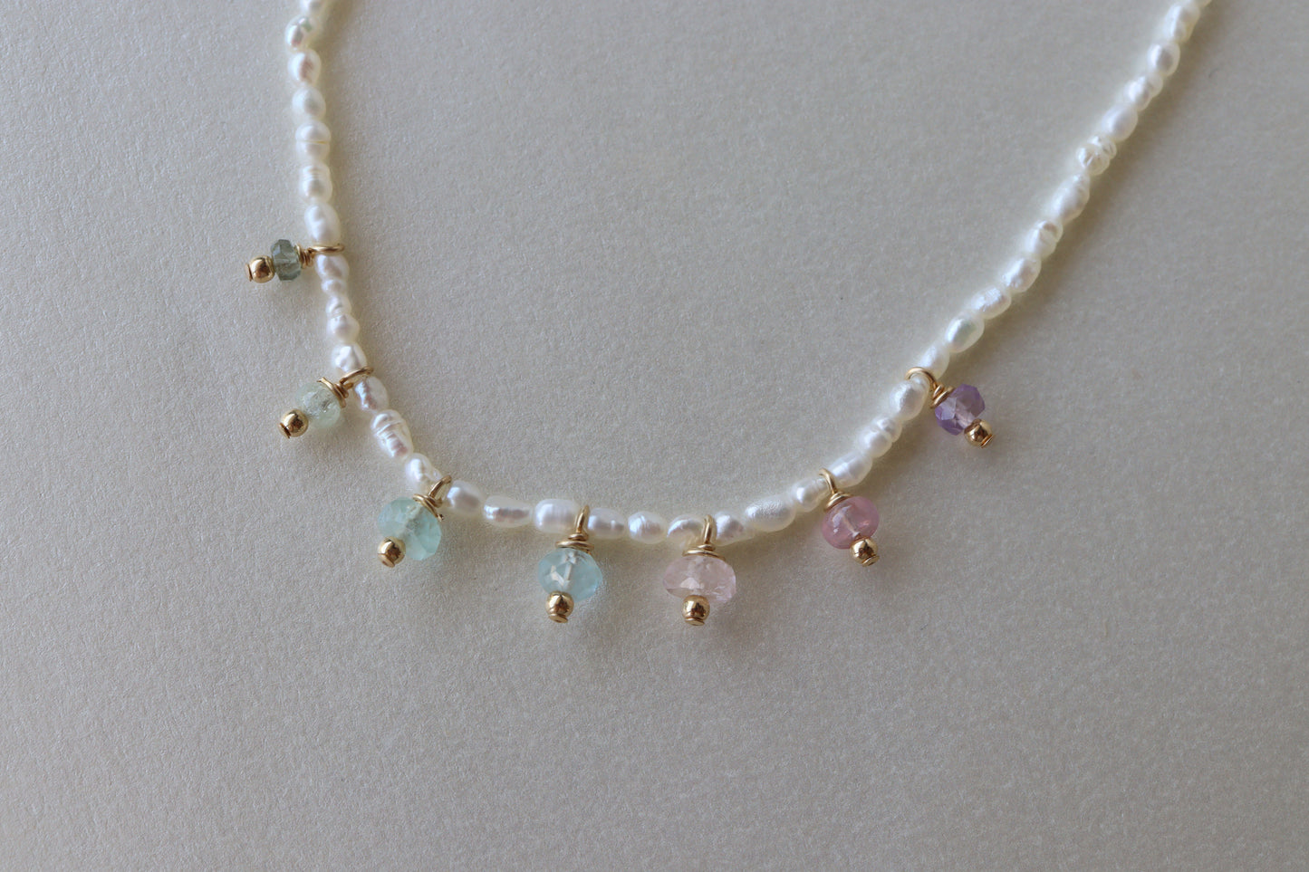 Collar Sirena Pastel OOAK