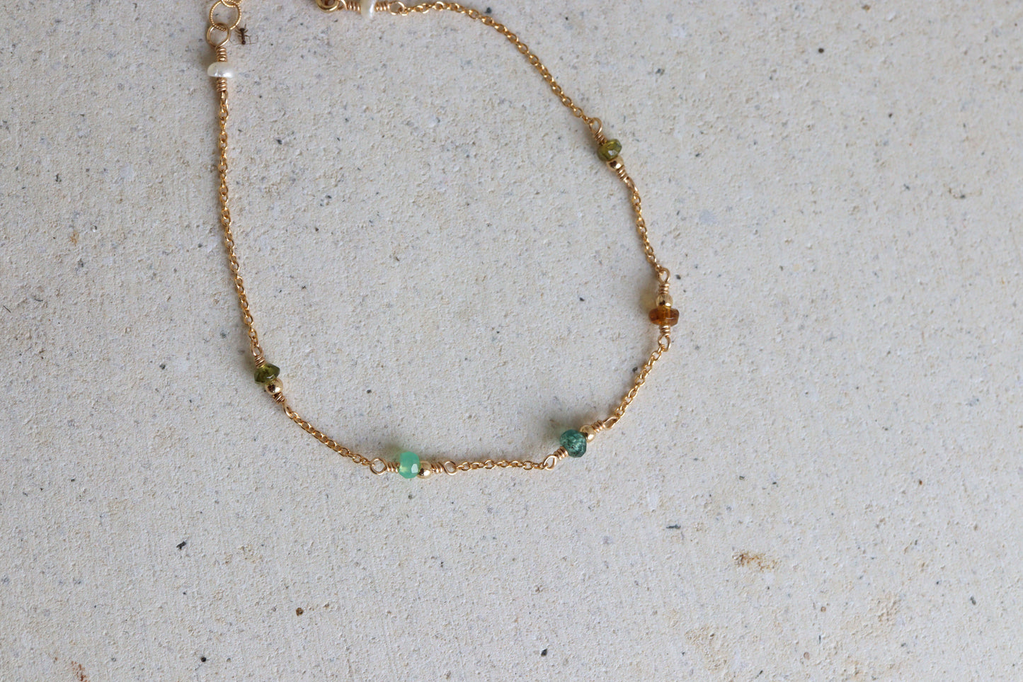 Pulsera Sofia Forest Green