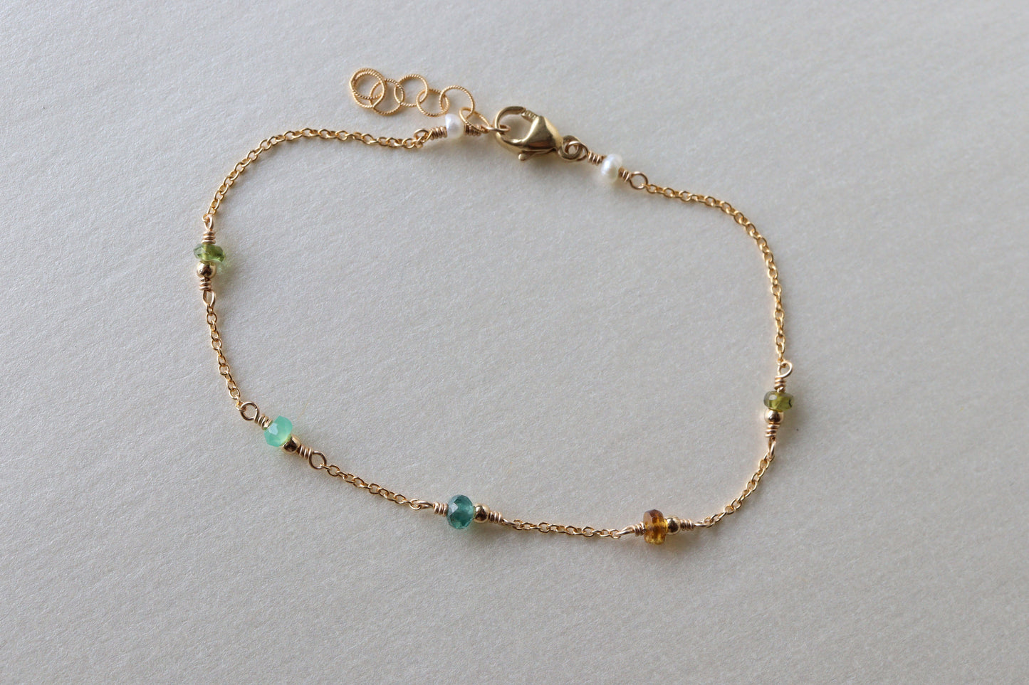 Pulsera Sofia Forest Green