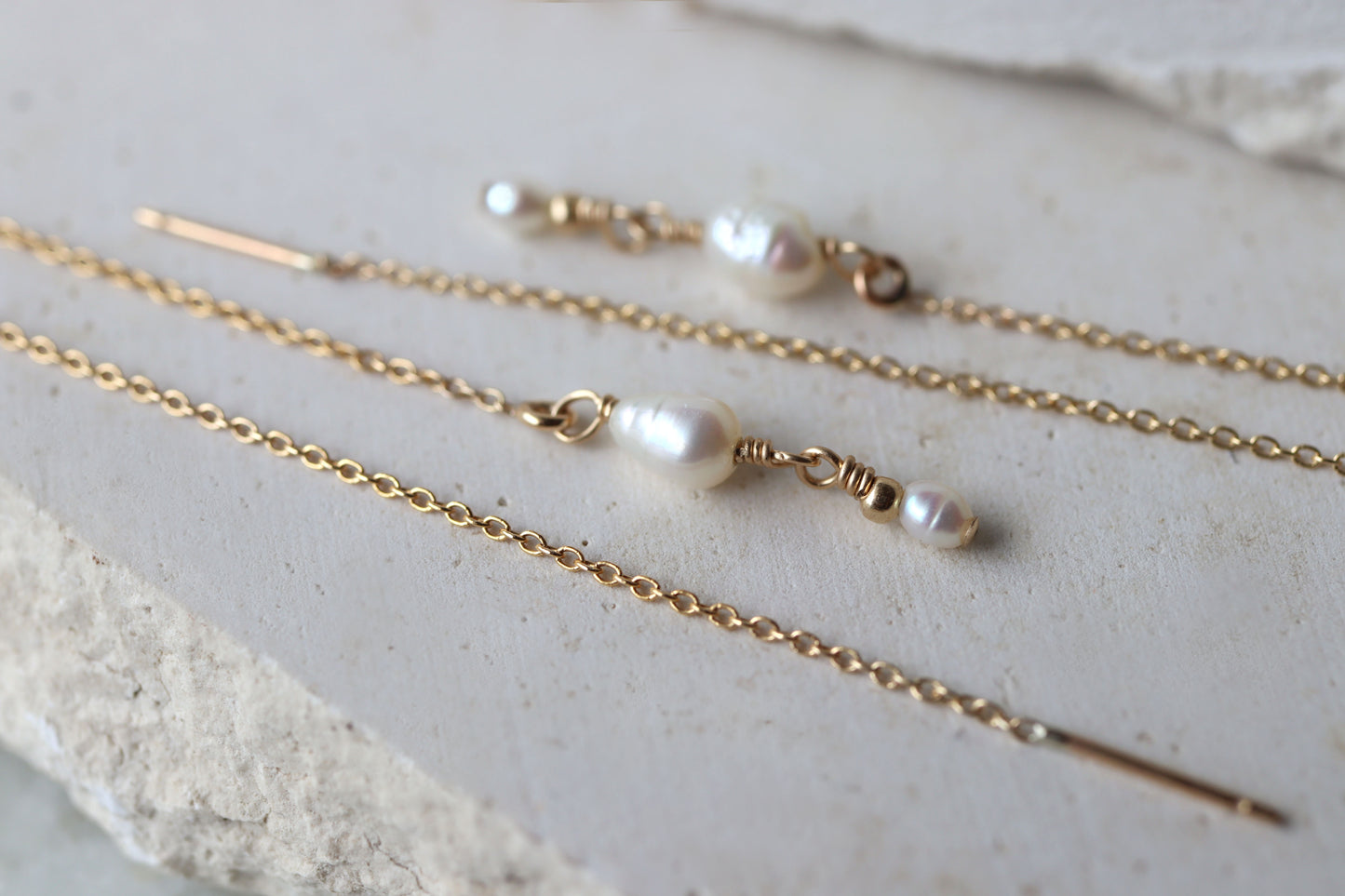 Threaders Pearl Drops