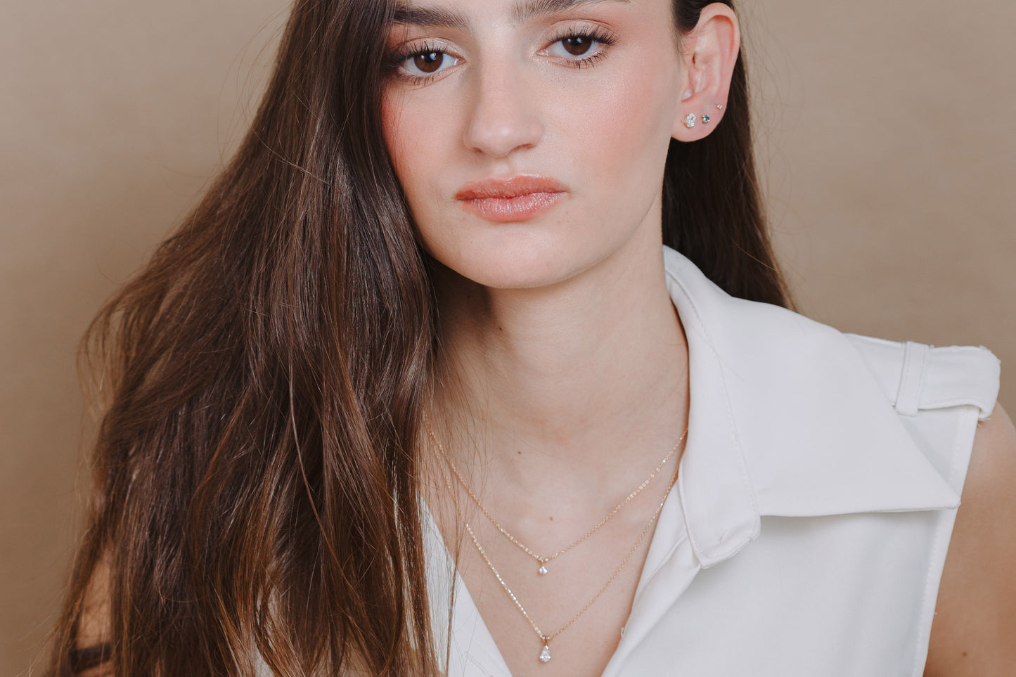 Aretes Luxe Zafiro Mermaid fine