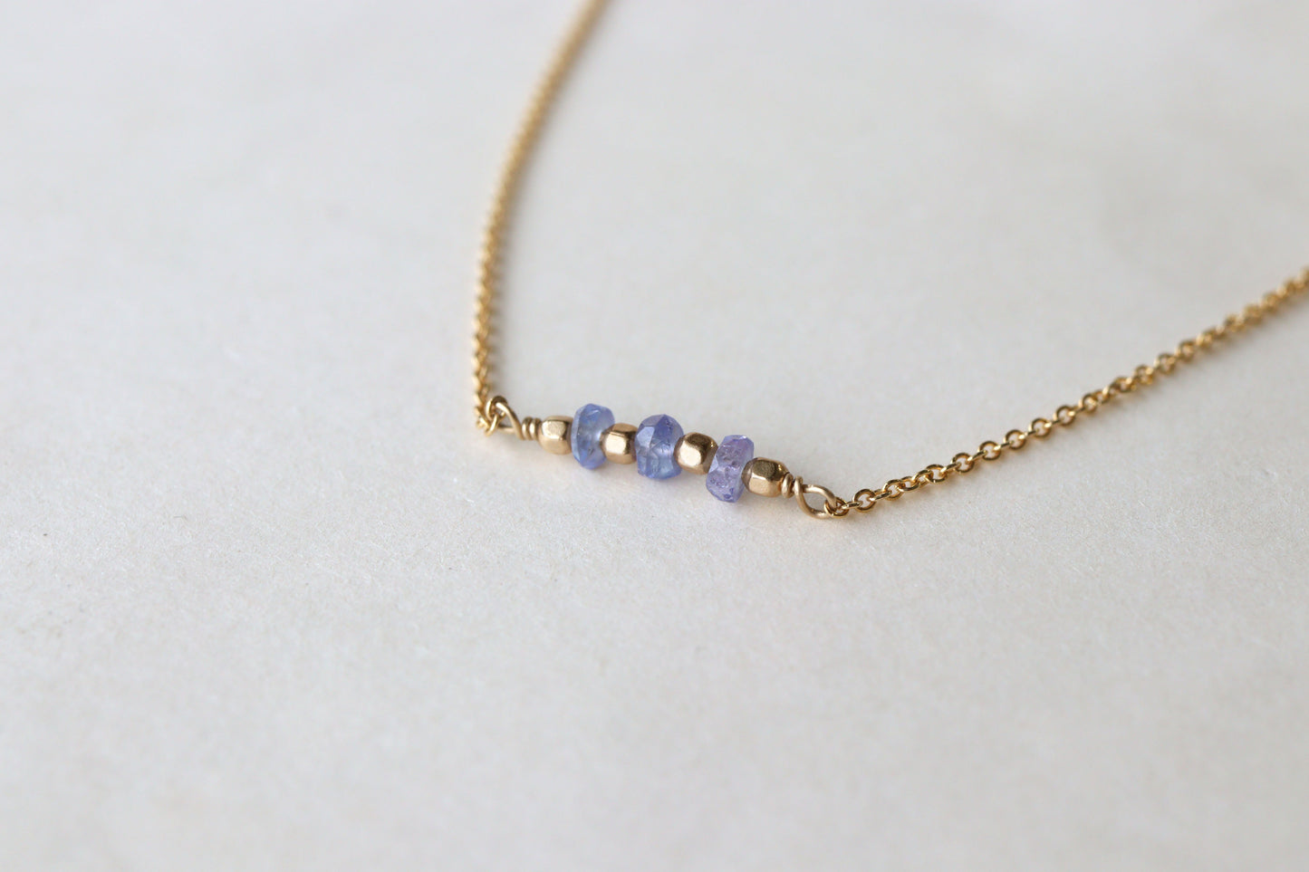 Collar Trio Tanzanita