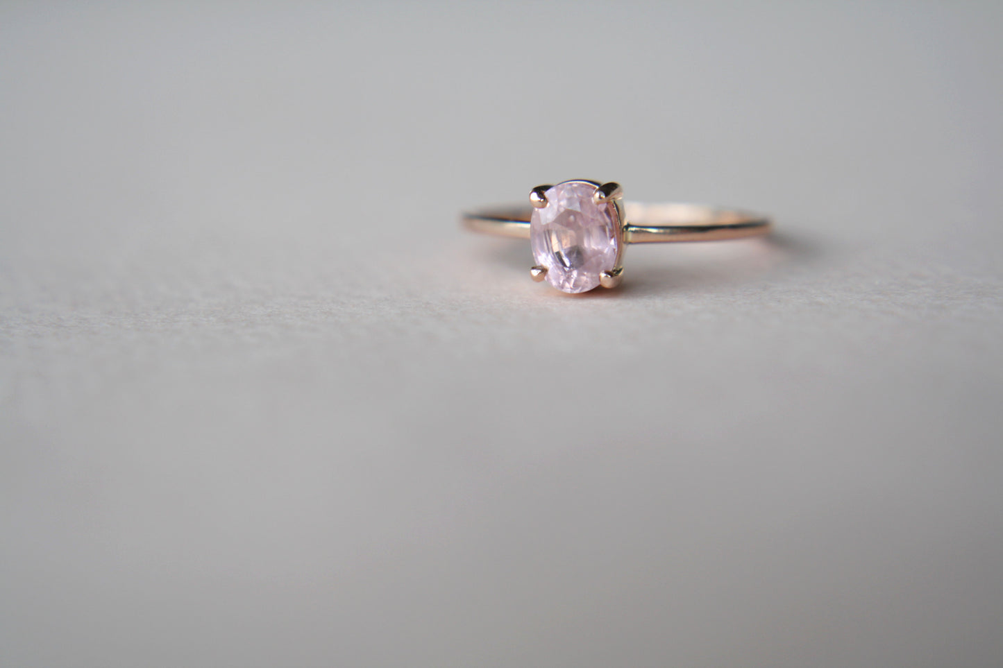 Anillo Nova Turmalina Rosa