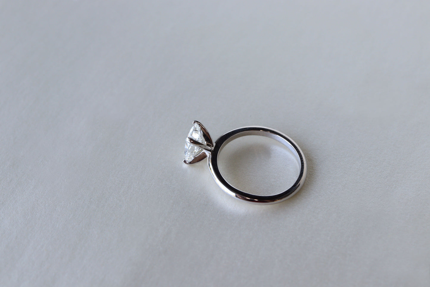 Anillo Vale Diamante Long Cushion 1.53cts Bridal