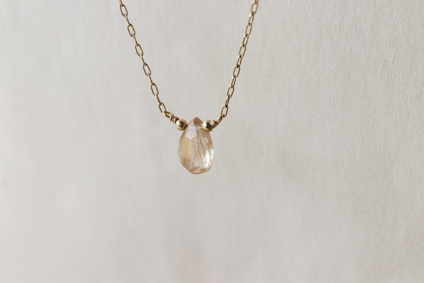 Collar Ximena Cuarzo Rutilado