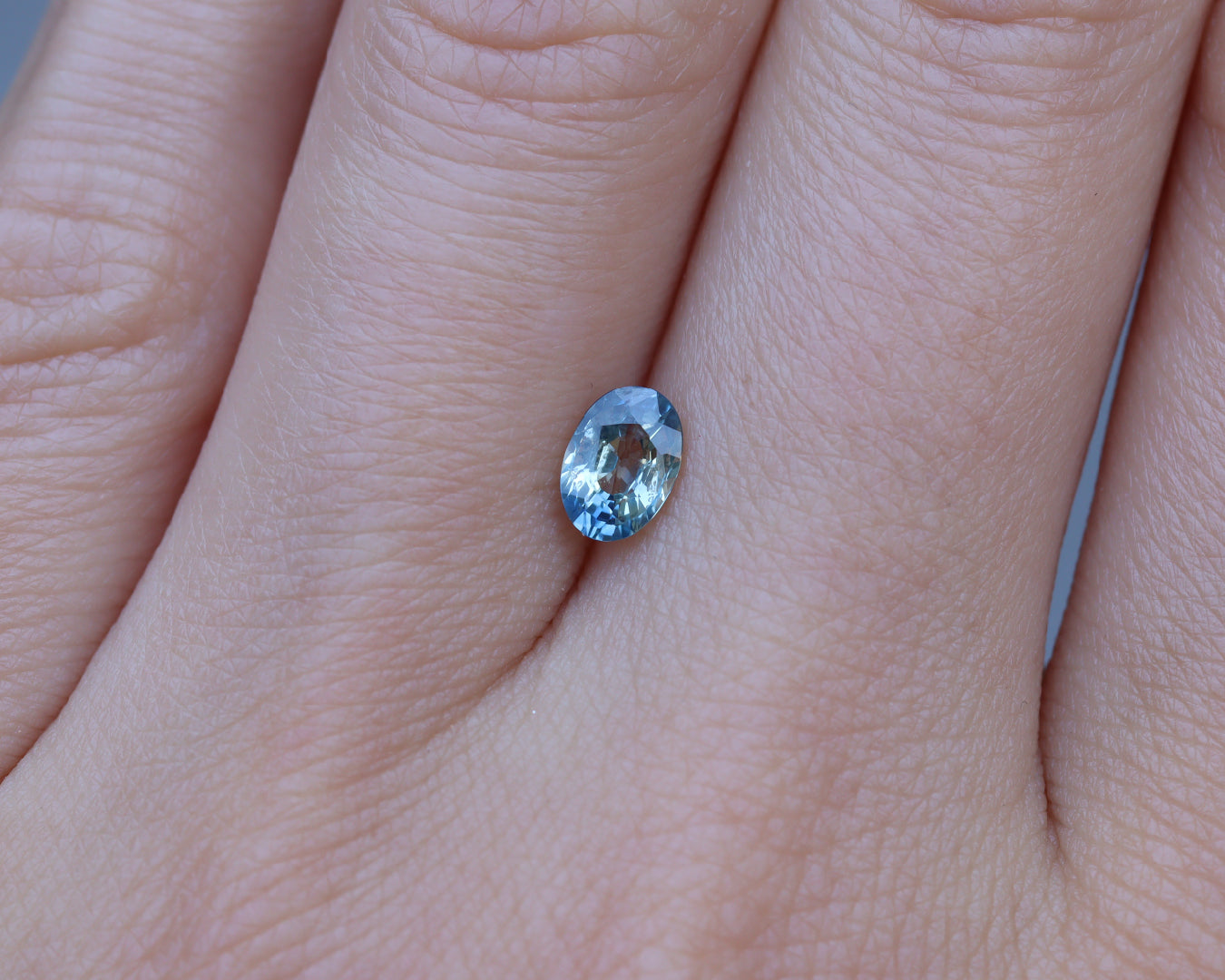 Piedra Zafiro Bicolor 0.72cts S-1756