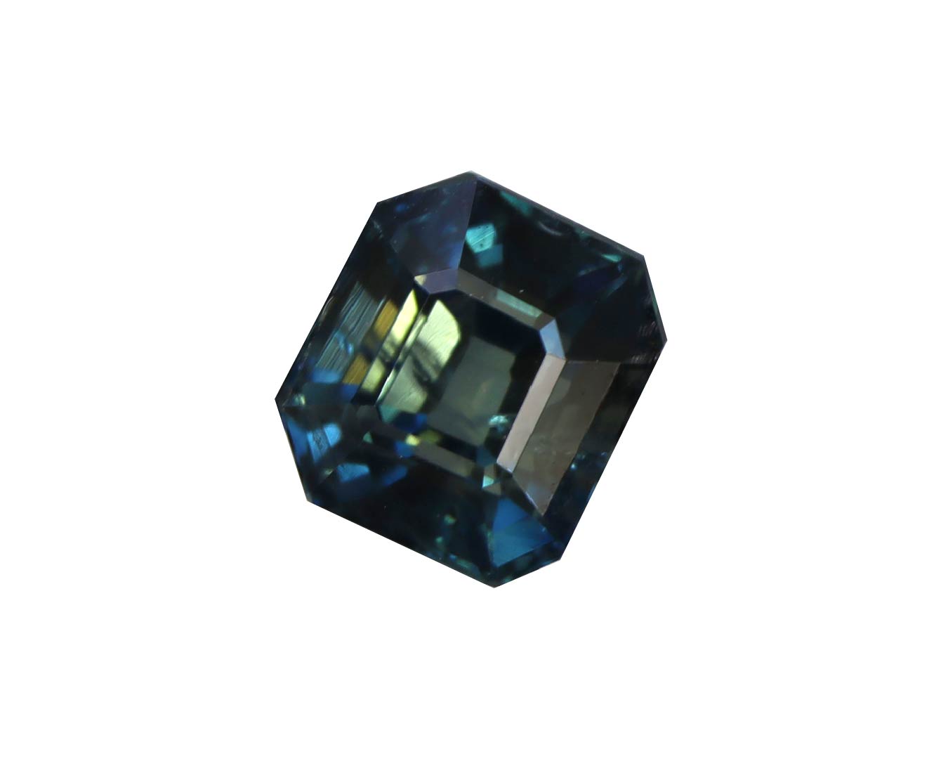 Piedra Zafiro Verde Azul 1.27cts S-1539