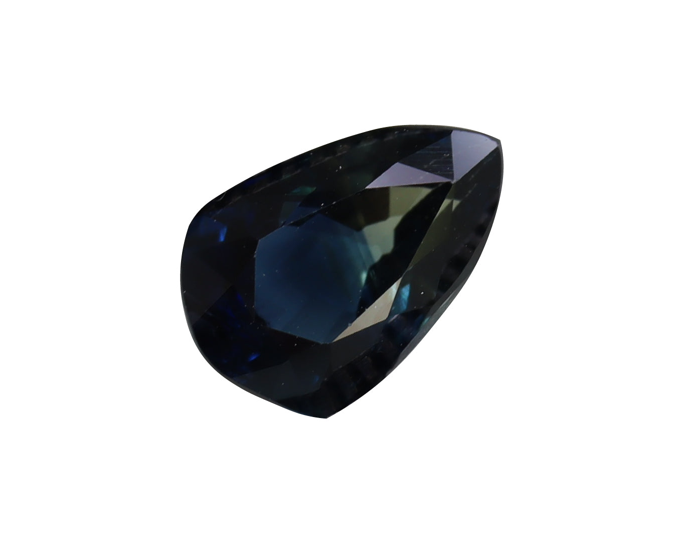 Piedra Zafiro Verde Azul 1.09cts S-1527