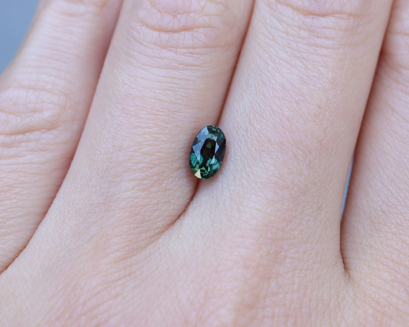 Piedra Zafiro Verde 1.13cts S-1768