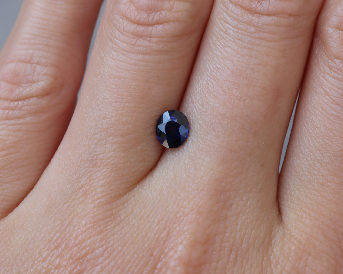 Piedra Zafiro Azul 0.76cts S-1607