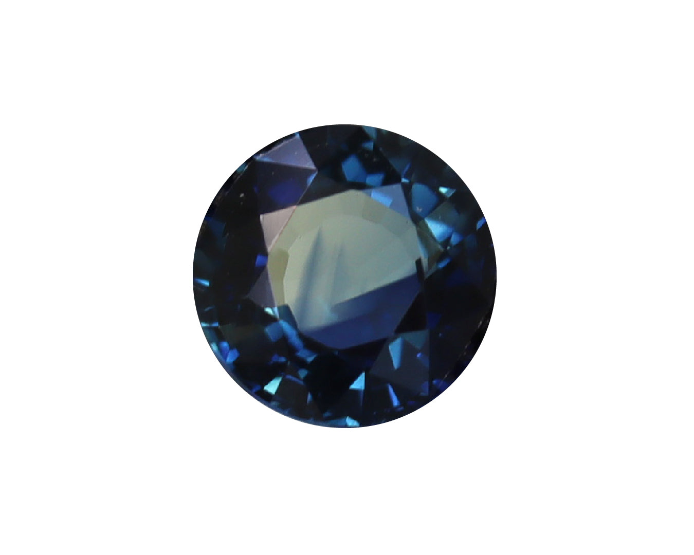Piedra Zafiro Verde Azul 0.81cts S-1524
