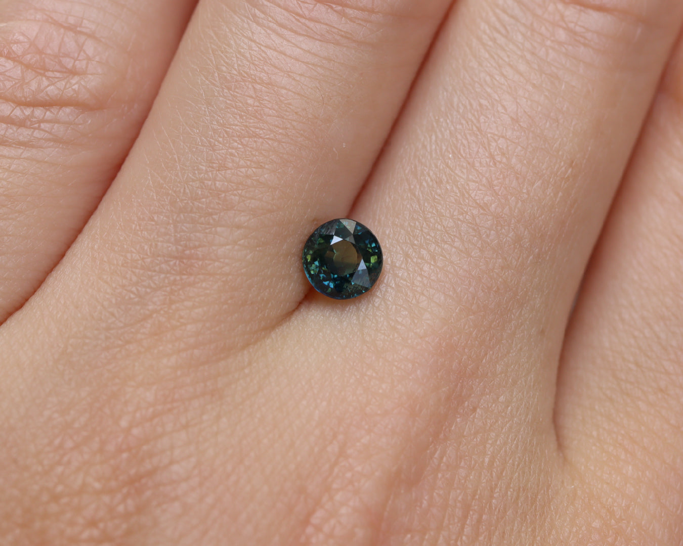 Piedra Zafiro Verde Azul 1.05cts S-1533