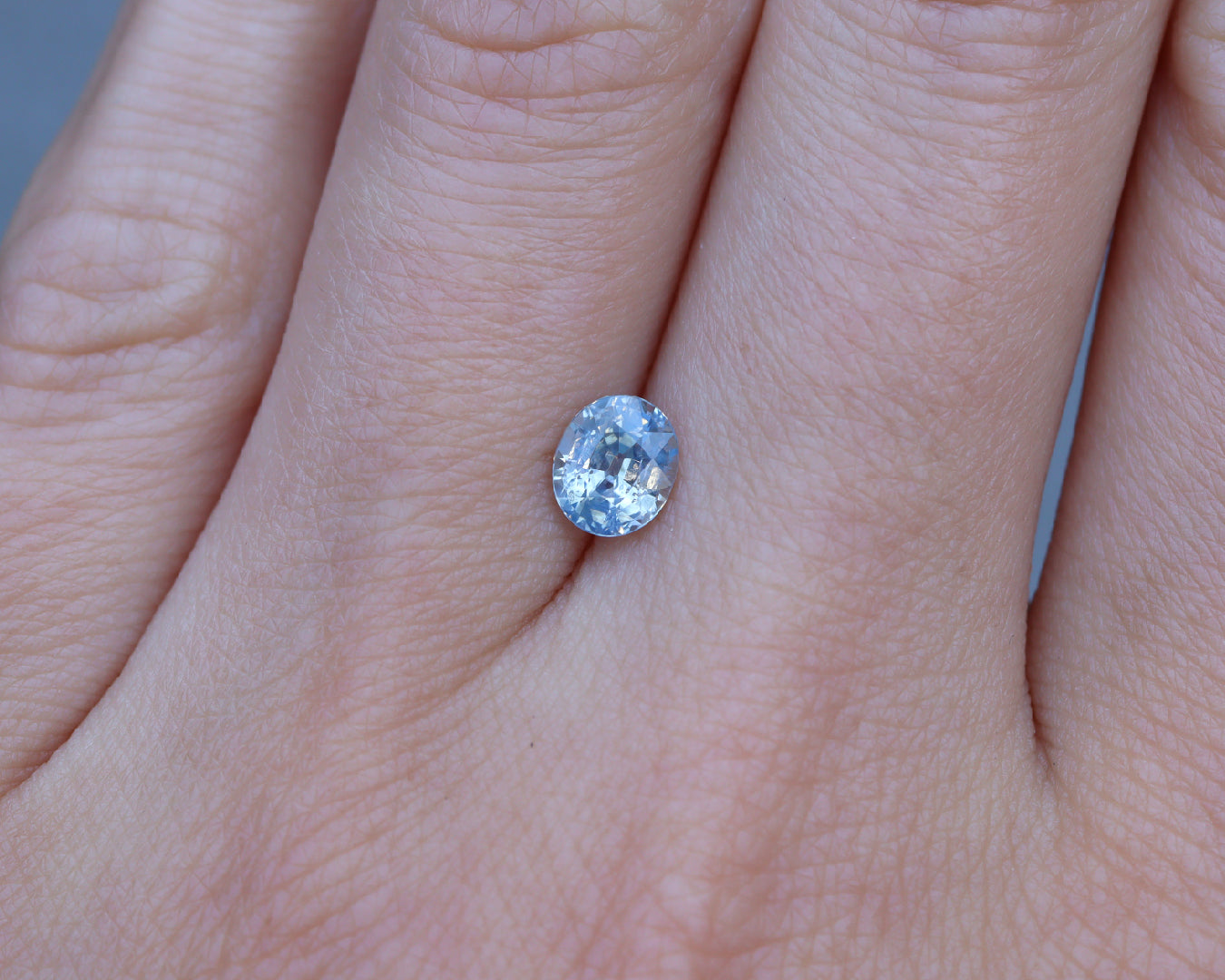 Piedra Zafiro Baby Blue 0.88cts S-1780