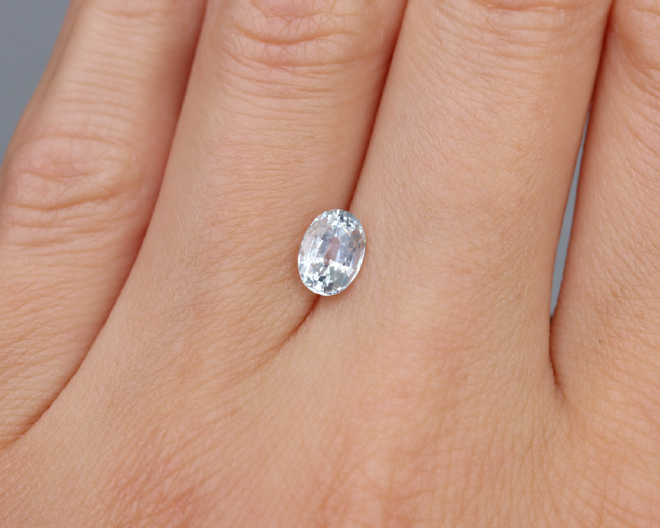 Piedra Zafiro Blanco 1.15cts S-1744