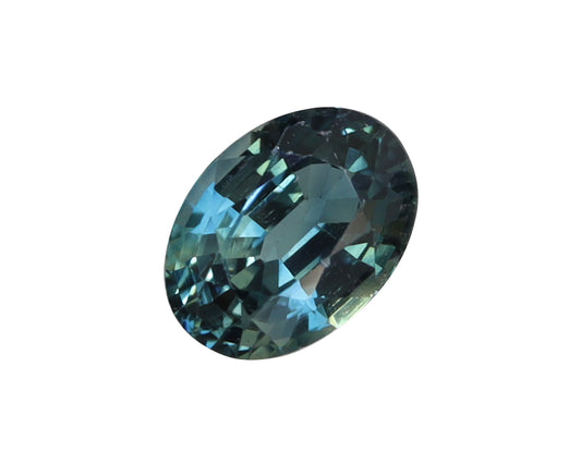 Piedra Zafiro Verde Azul 1.06cts S-1685