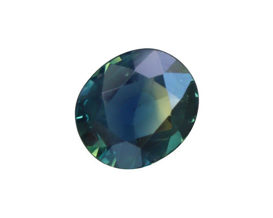 Piedra Zafiro Verde Azul 1.40cts S-1614