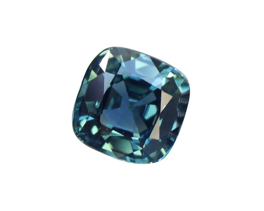 Piedra Zafiro Verde Azul 0.98cts S-1719