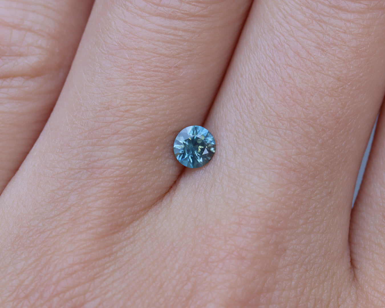 Piedra Zafiro Verde Azul 0.45cts S-1215-2