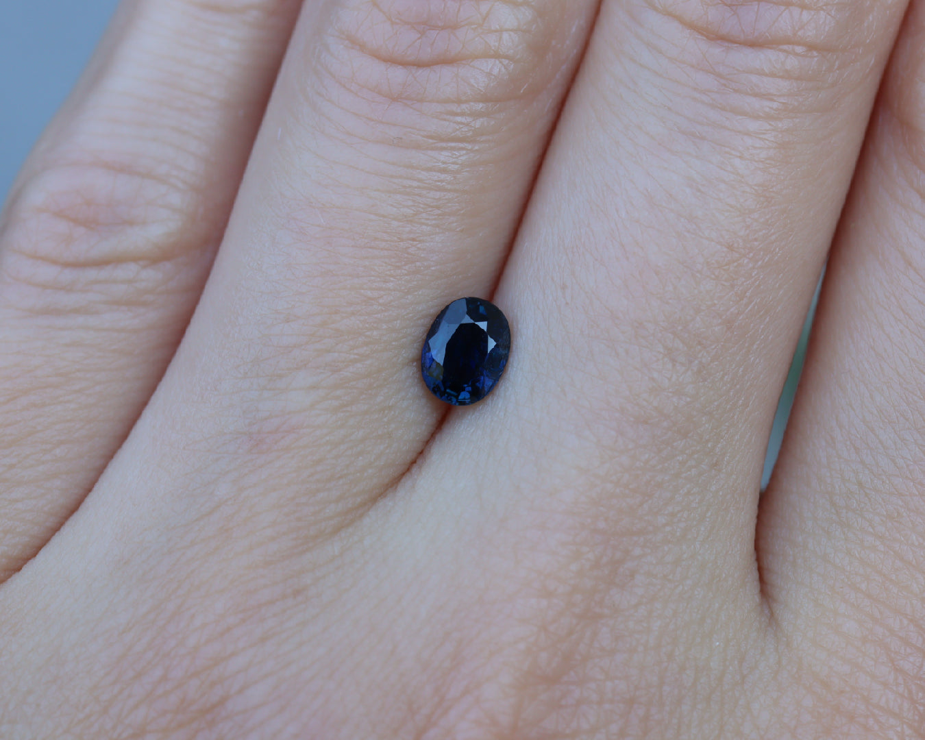 Piedra Zafiro Azul 0.85cts S-1687