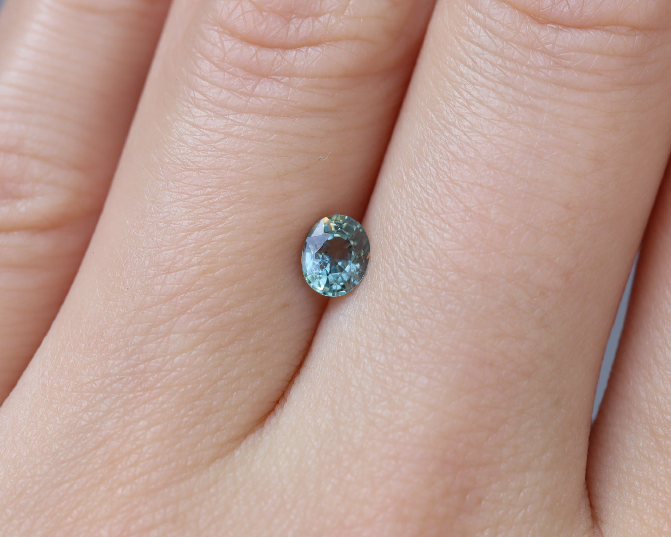 Piedra Zafiro Menta - Azul 0.56cts S-1806