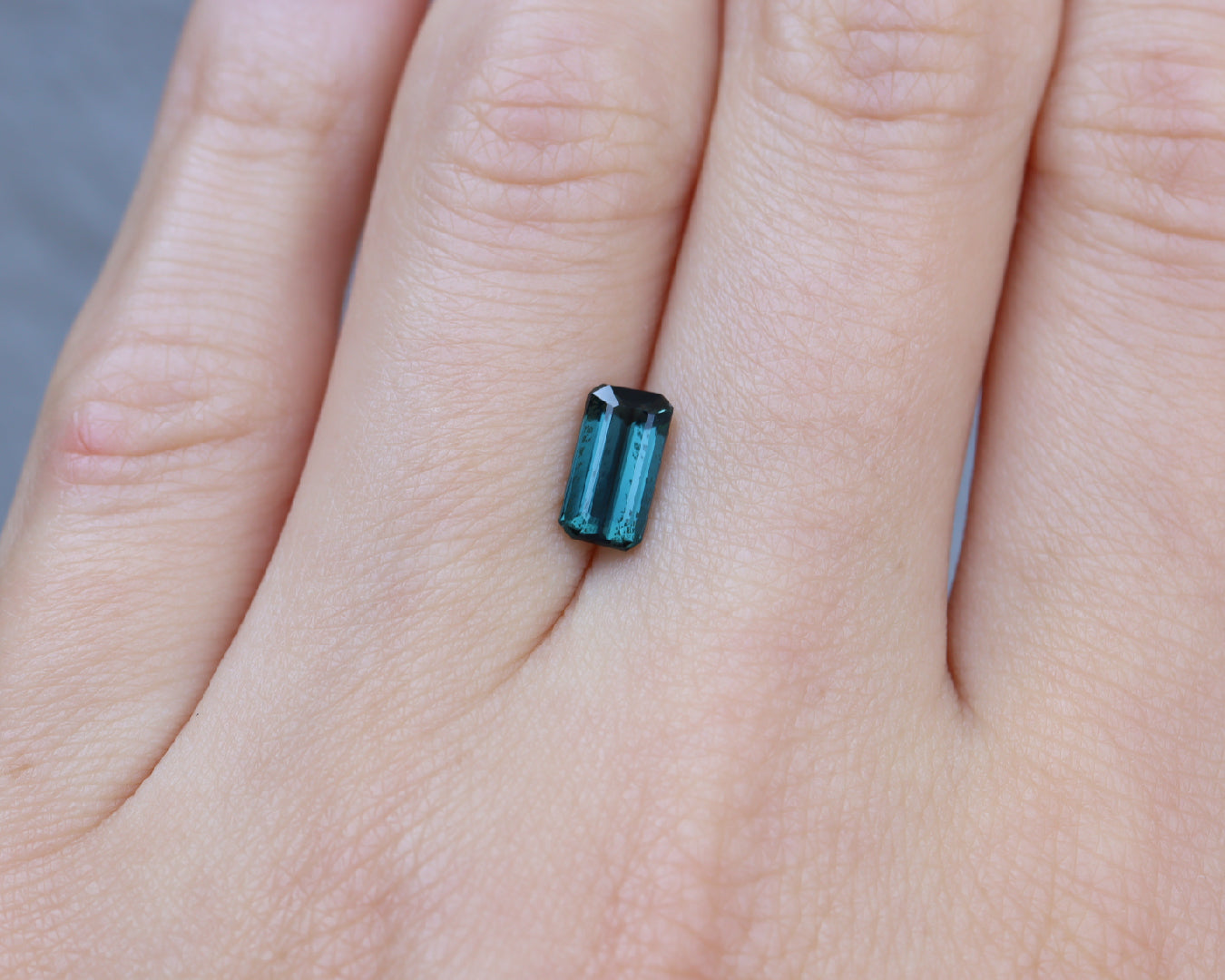 Piedra Turmalina Indicolite 1.13cts S-1699