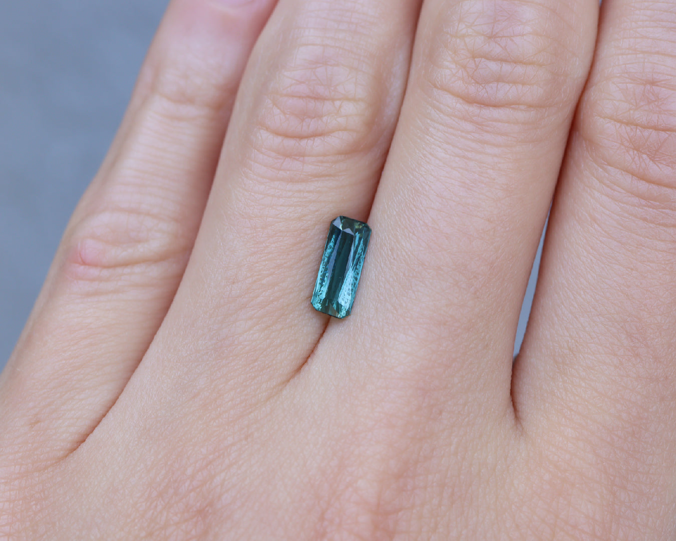 Piedra Turmalina Indicolite 1.03cts S-1682