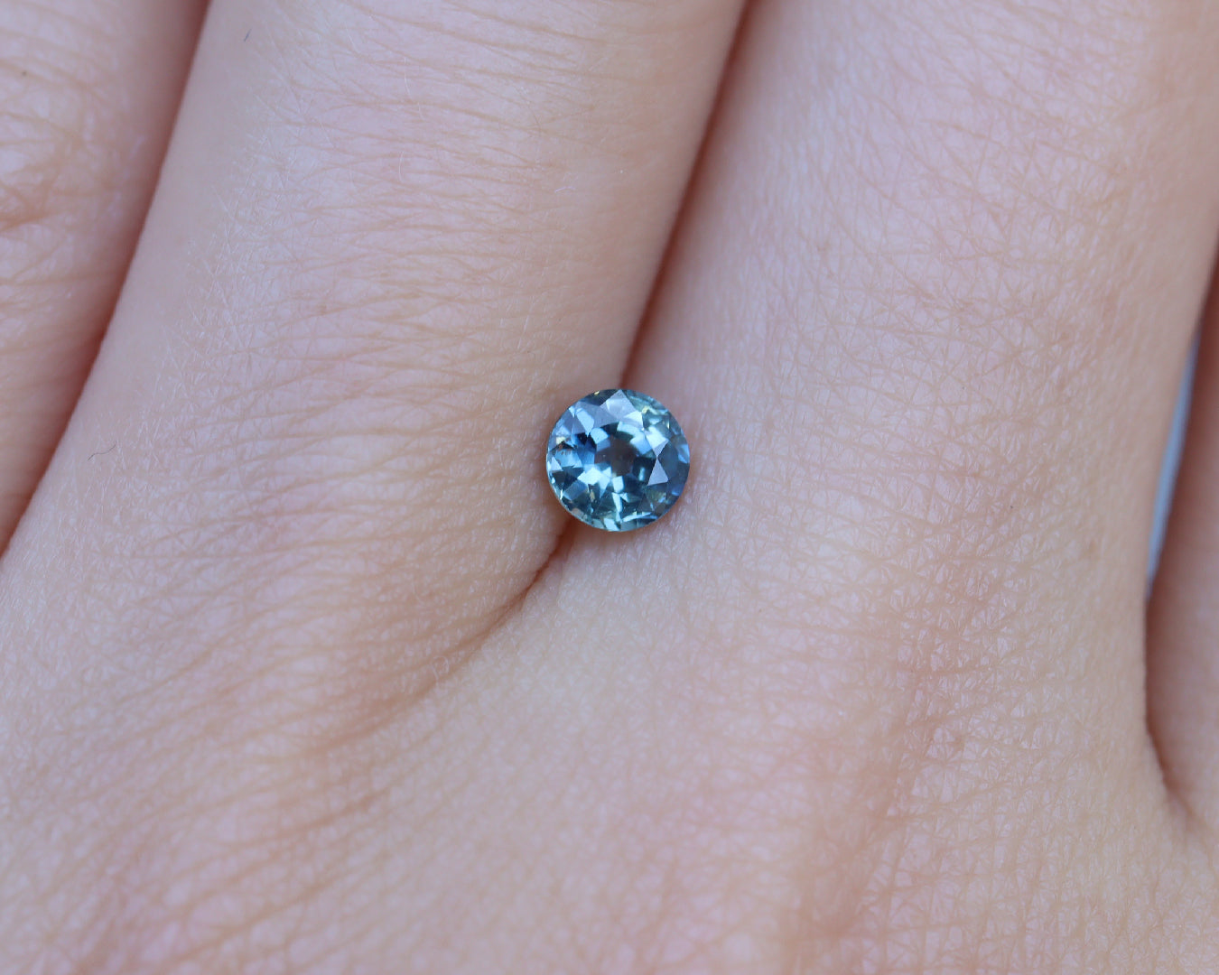 Piedra Zafiro Verde Azul 0.42cts S-1796