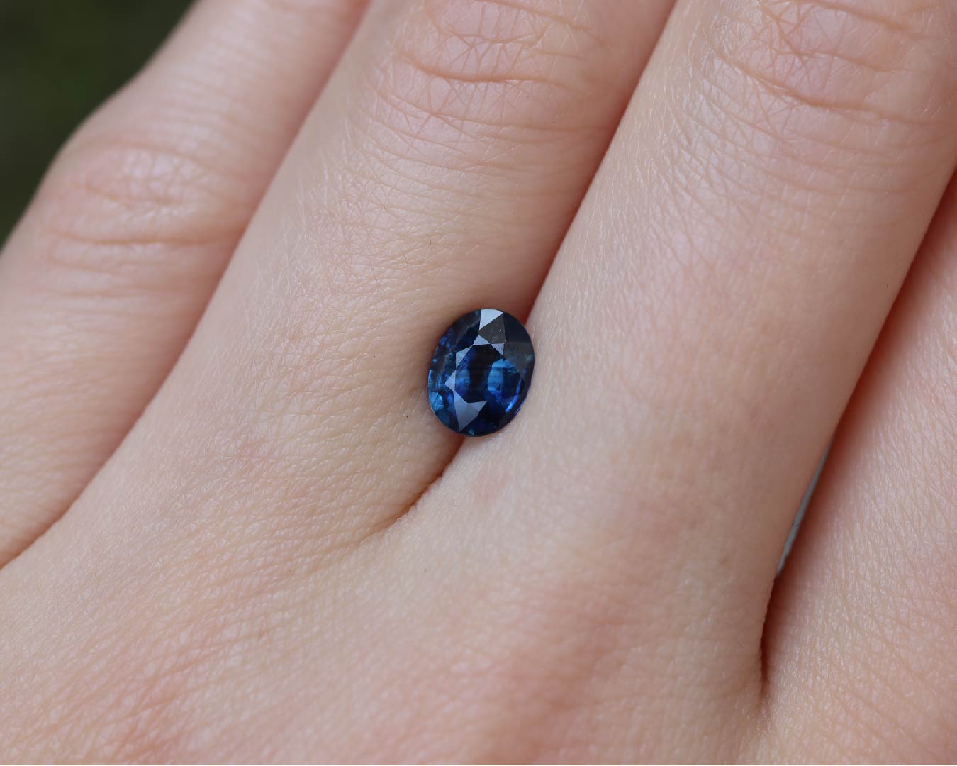 Piedra Zafiro Azul 1.10cts S-1444