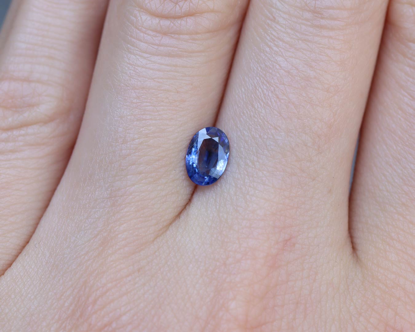 Piedra Zafiro Azul 0.78cts S-1429