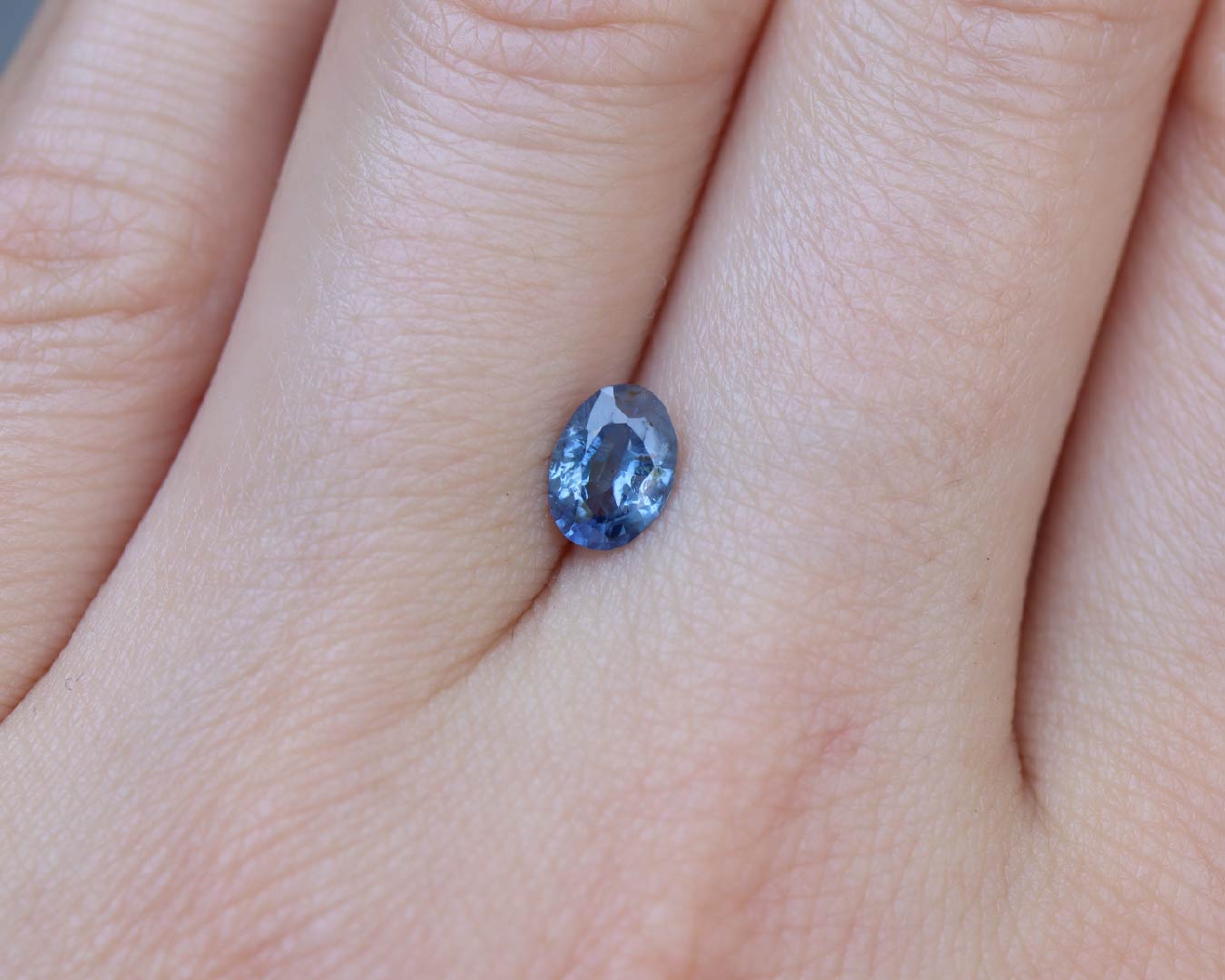Piedra Zafiro Azul 0.74cts S-1098