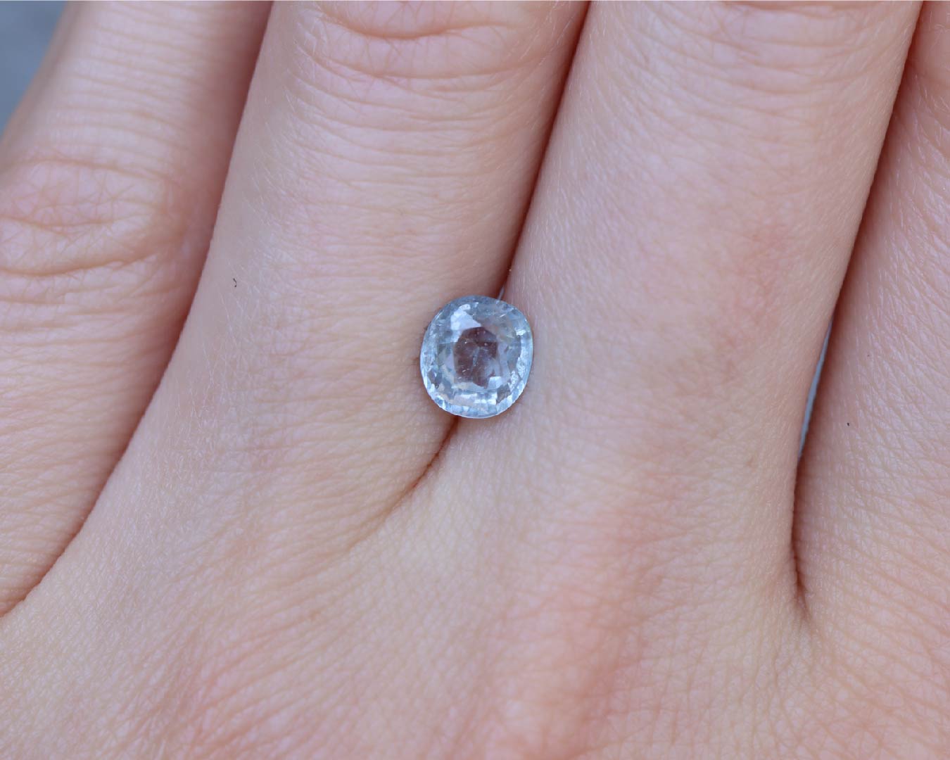 Piedra Zafiro Baby Blue 1.30cts S-1299