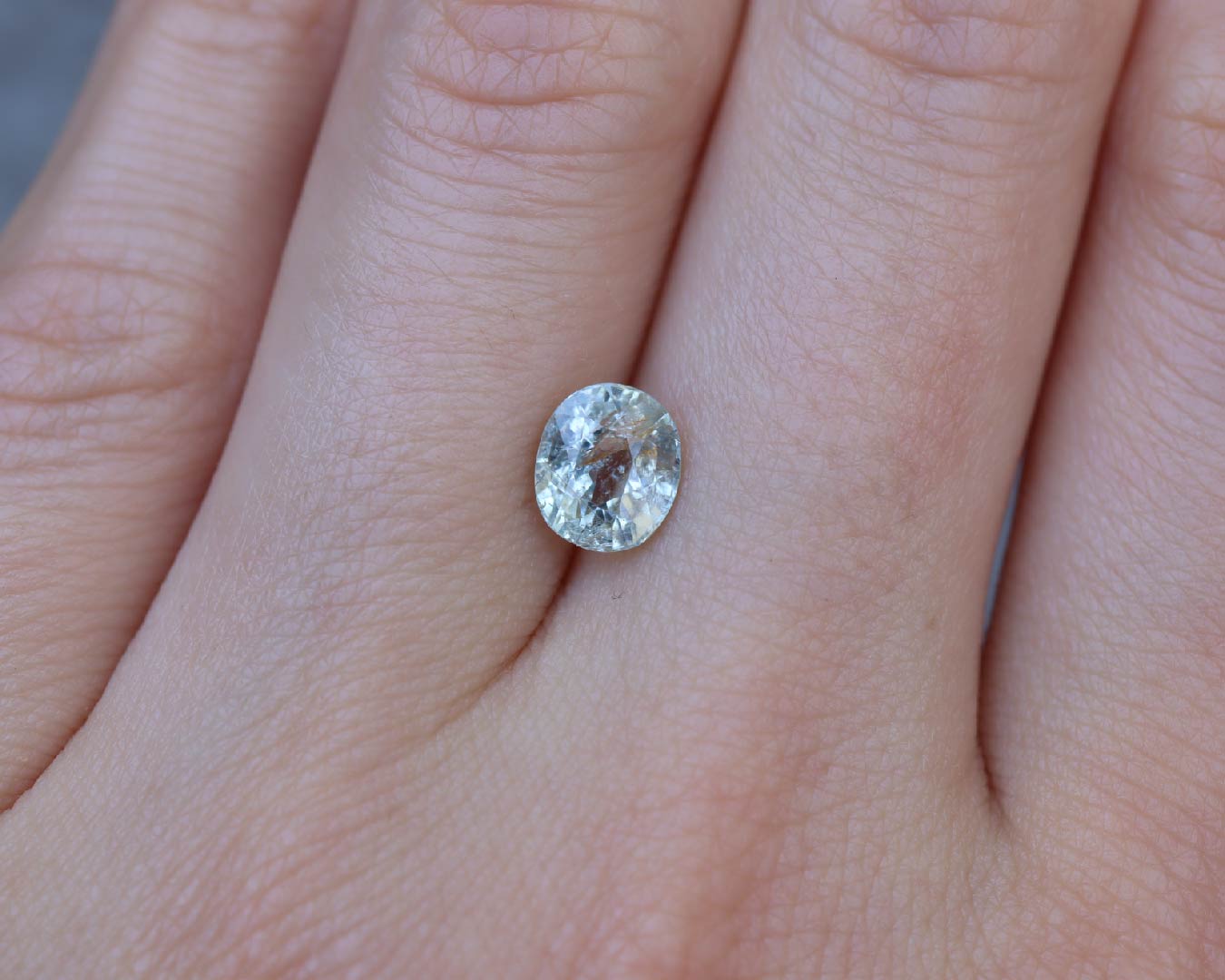 Piedra Zafiro Verde Menta 1.42cts S-1320