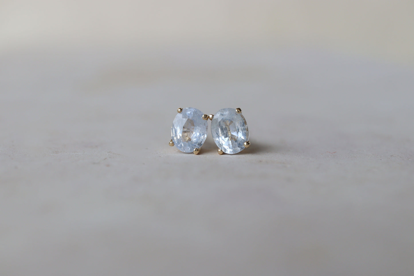 Aretes Luxe Zafiro Baby Blue Fine